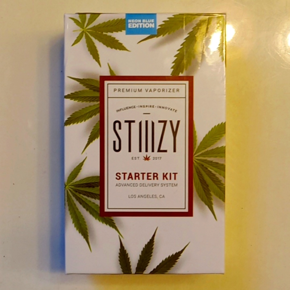 STIIIZY starter set"Neon Blue"EDITION" SEALED🆕NWT